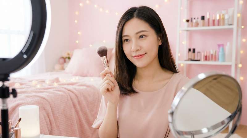 糖心vlog美妆视频教程